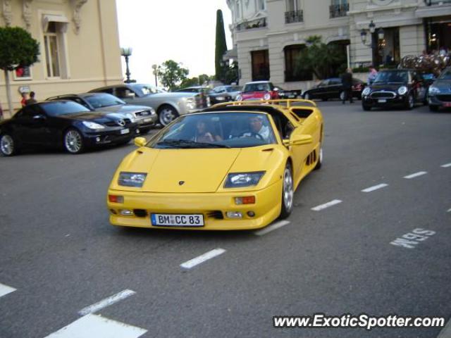 Lamborghini Diablo spotted in Monaco, Monaco