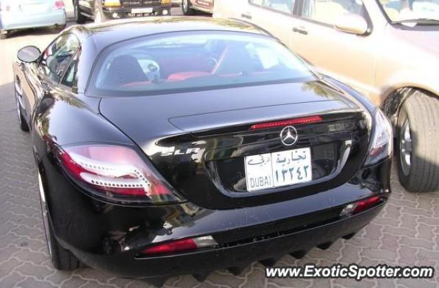 Mercedes SLR spotted in Dubai, United Arab Emirates