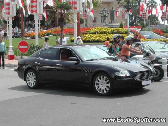 Maserati Quattroporte spotted in Monaco, Monaco