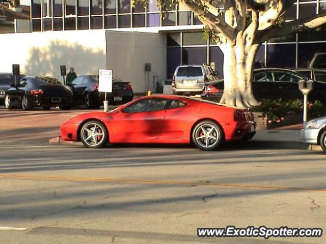 Ferrari 360 Modena spotted in Newport, California