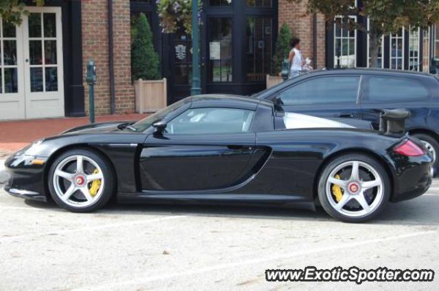 Porsche Carrera GT spotted in New Albany, Ohio