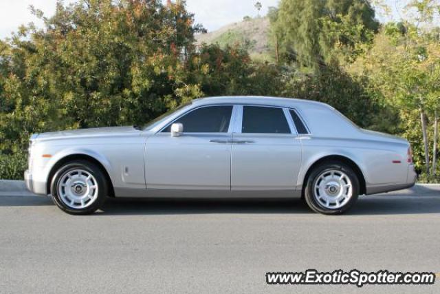 Rolls Royce Phantom spotted in Calabasas, California