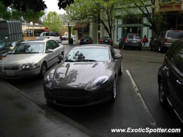 Aston Martin DB9 spotted in Healdsburg, California