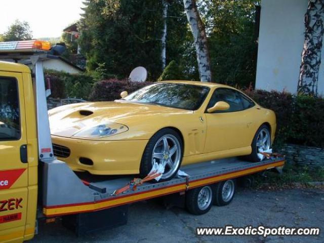 Ferrari 575M spotted in Northampton, United Kingdom