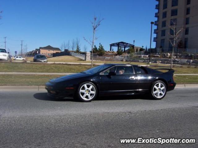 Lotus Esprit spotted in Toronto, Canada