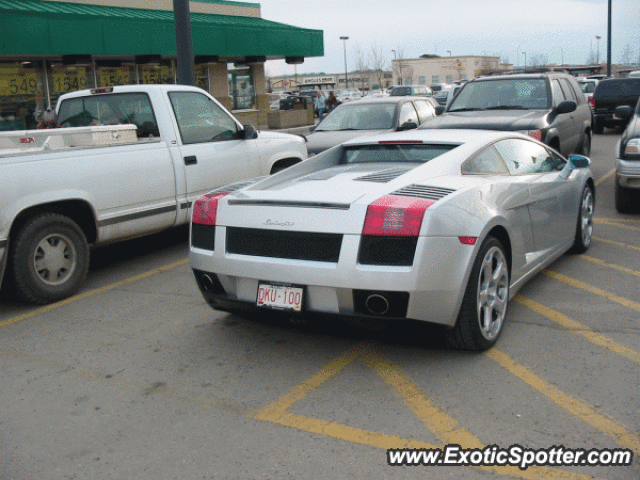 Lamborghini Gallardo spotted in Calgary Alberta, Canada