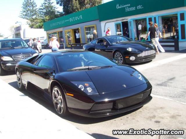 Lamborghini Murcielago spotted in Malibu, California