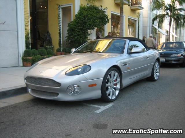 Aston Martin DB7 spotted in Beverly Hills, California