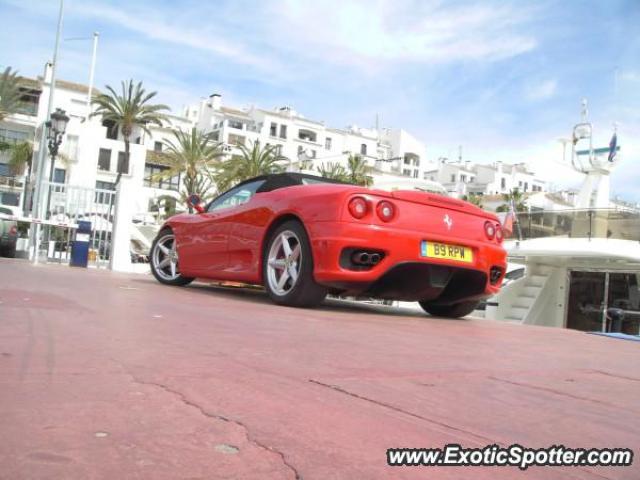 Ferrari 360 Modena spotted in Puerto banus, Spain