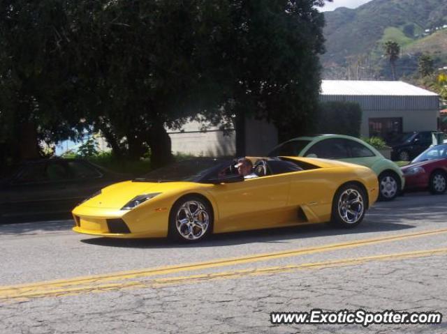 Lamborghini Murcielago spotted in Malibu, California