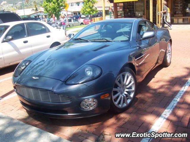 Aston Martin Vanquish spotted in Malibu, California