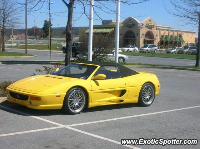 Ferrari F355 spotted in Lancaster, Pennsylvania