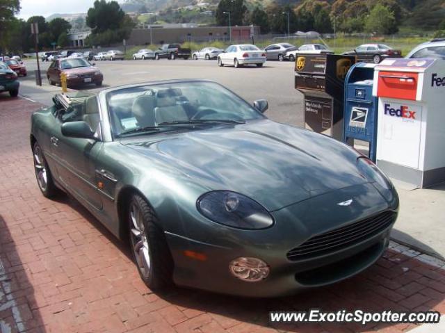 Aston Martin DB7 spotted in Malibu, California