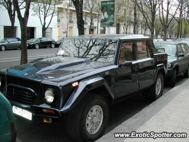 Lamborghini LM002 spotted in Paris, France