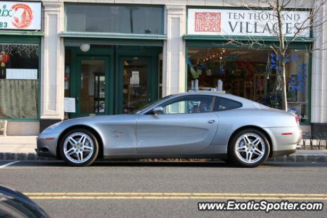 Ferrari 612 spotted in Summit, New Jersey