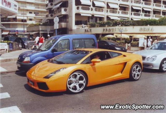 Lamborghini Gallardo spotted in Cannes, France