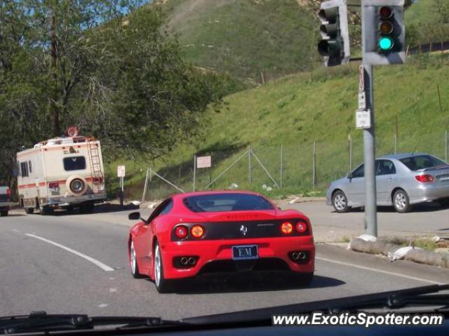 Ferrari 360 Modena spotted in Calabasas, California