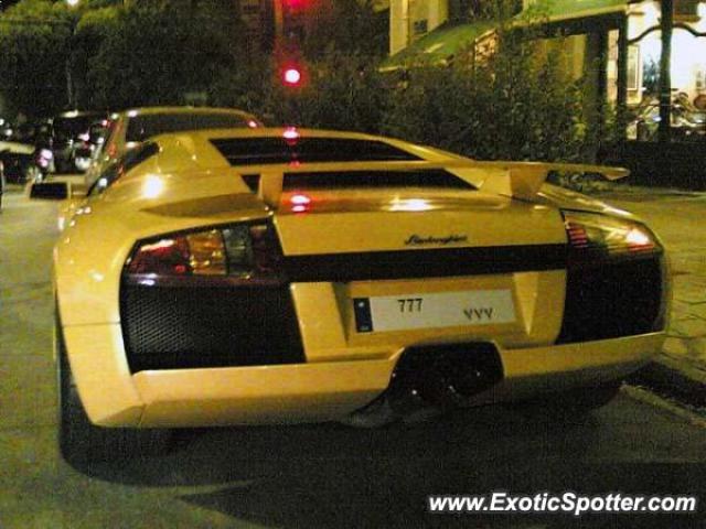 Lamborghini Murcielago spotted in Tabaris, Lebanon