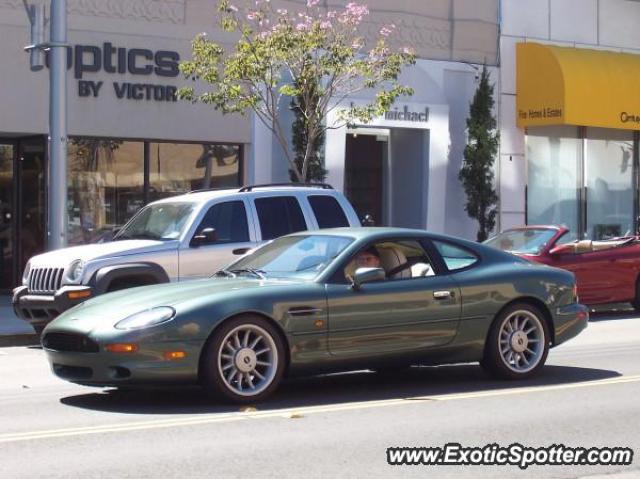 Aston Martin DB7 spotted in Beverly Hills, California