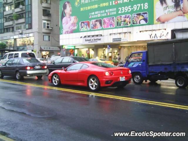 Ferrari 360 Modena spotted in Taipei, Taiwan