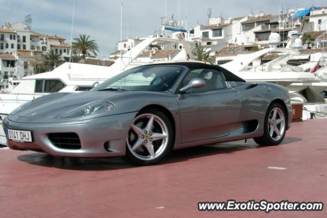 Ferrari 360 Modena spotted in Puerto banus, Spain