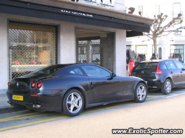 Ferrari 612 spotted in Geneva, Switzerland