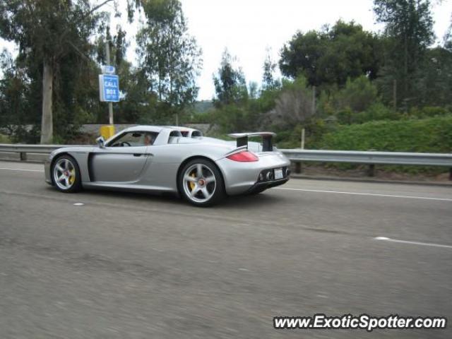 Porsche Carrera GT spotted in Santa Barbara, California