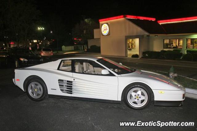 Ferrari Testarossa spotted in Richmond, Virginia