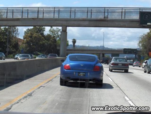 Bentley Continental spotted in Los angeles, California