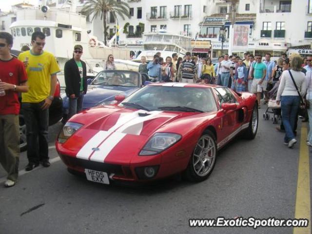Ford GT spotted in Puerto banus, Spain