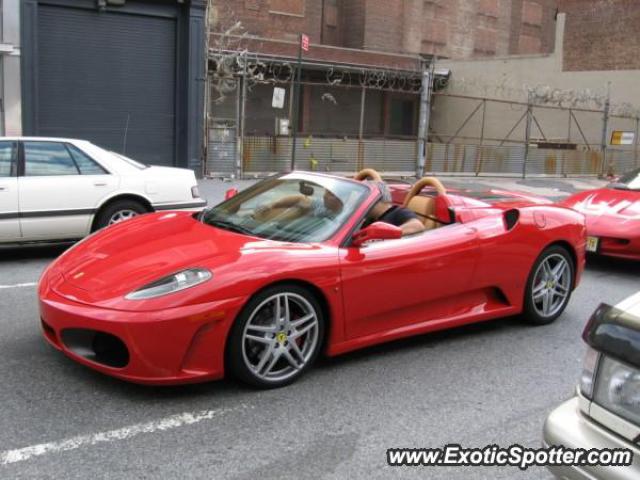 Ferrari F430 spotted in New York, New York