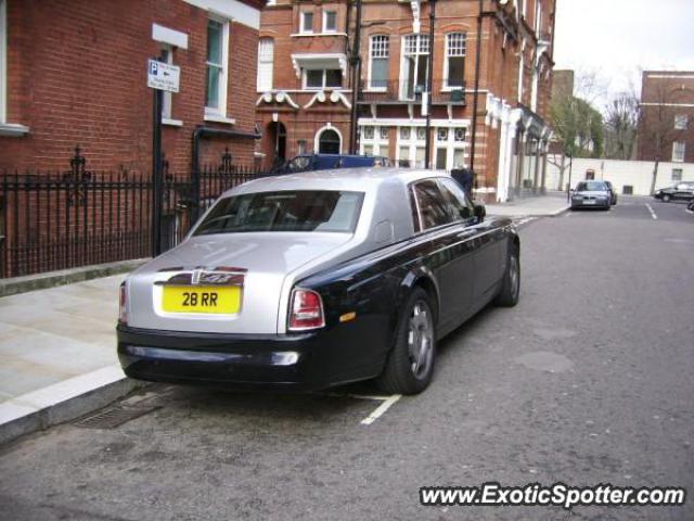 Rolls Royce Phantom spotted in London, United Kingdom