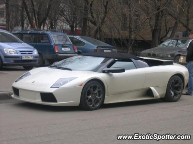 Lamborghini Murcielago spotted in Moscow, Russia