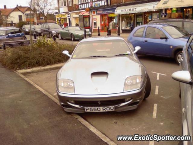 Ferrari 550 spotted in Solihull, United Kingdom