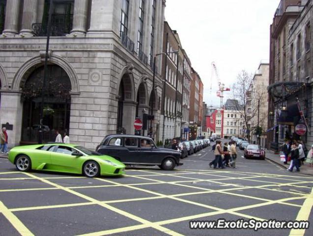 Lamborghini Murcielago spotted in London, United Kingdom