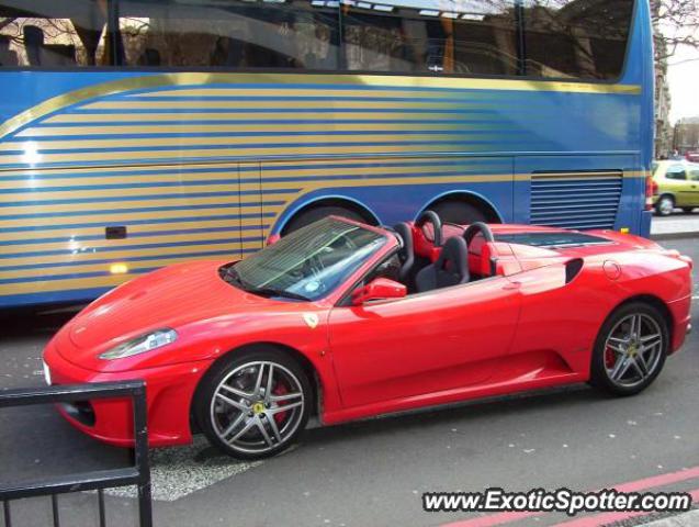 Ferrari F430 spotted in London, United Kingdom