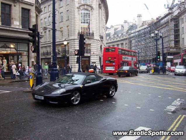 Ferrari 360 Modena spotted in London, United Kingdom