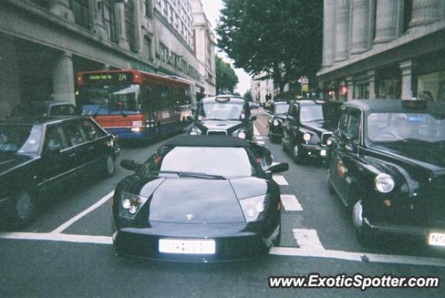 Lamborghini Murcielago spotted in London, United Kingdom