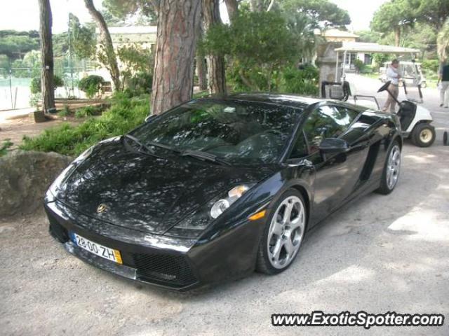 Lamborghini Gallardo spotted in Cascais, Portugal