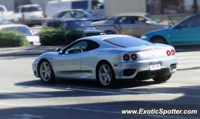 Ferrari 360 Modena spotted in Seattle, Washington