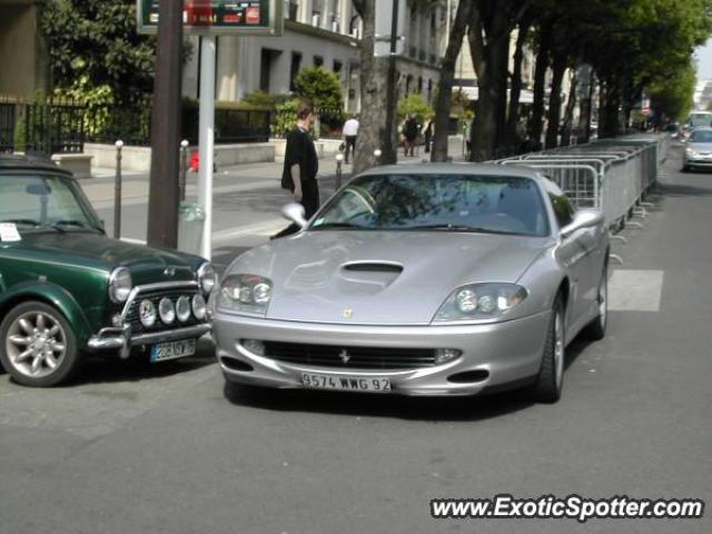 Ferrari 550 spotted in Paris, France