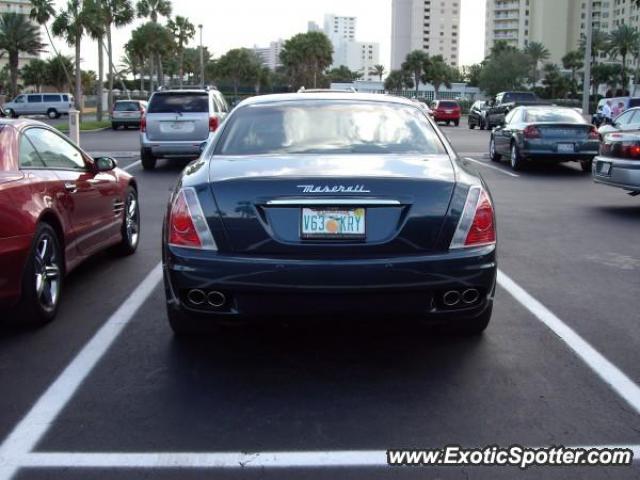 Maserati Quattroporte spotted in Tampa, Florida