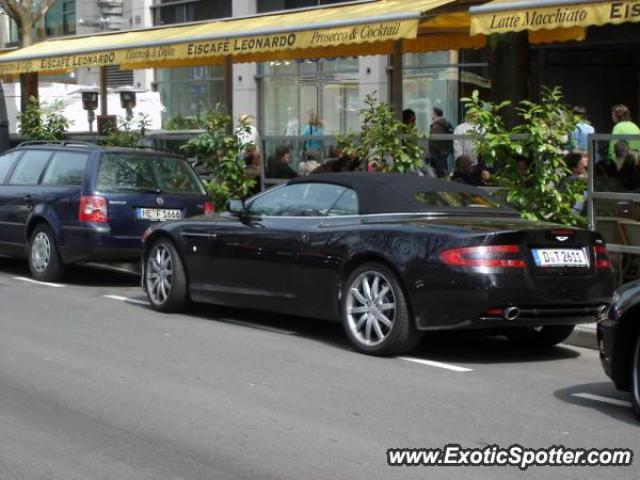 Aston Martin DB9 spotted in Düsseldorf, Germany