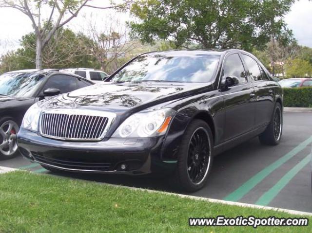 Mercedes Maybach spotted in Calabasas, California