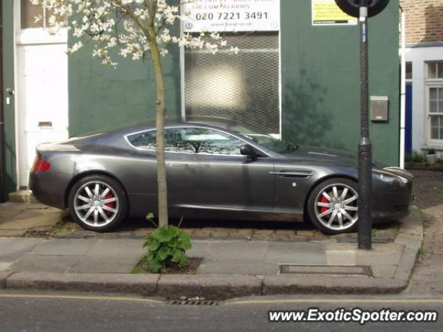 Aston Martin DB9 spotted in London, United Kingdom