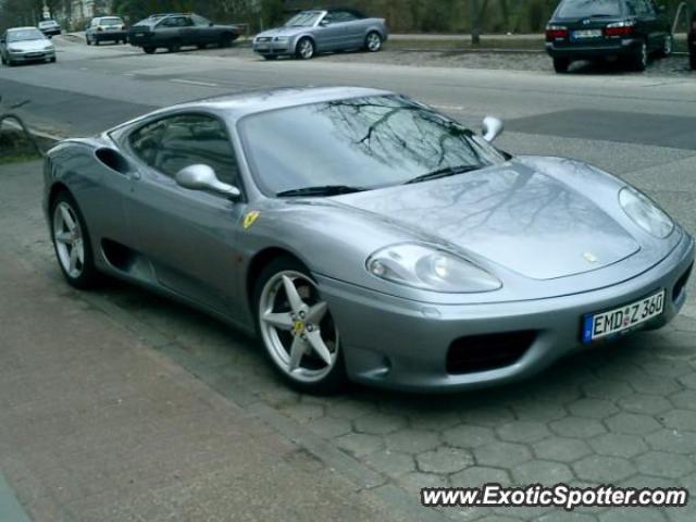 Ferrari 360 Modena spotted in Hamburg, Germany