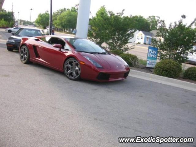 Lamborghini Gallardo spotted in Columbia, South Carolina