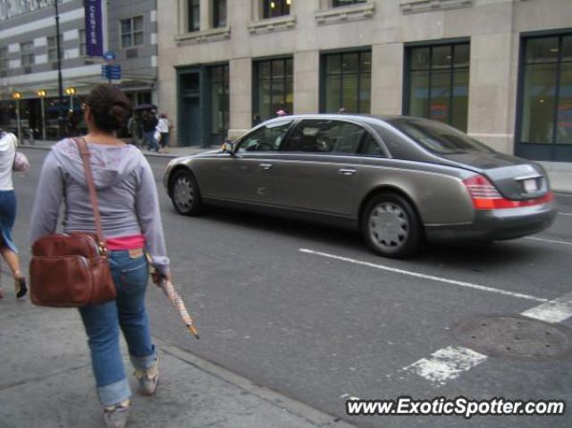 Mercedes Maybach spotted in East Village, New York