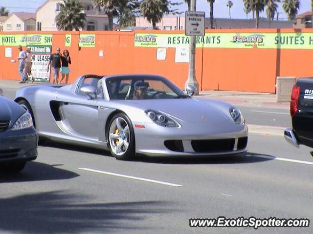 Porsche Carrera GT spotted in Huntington Beach, California