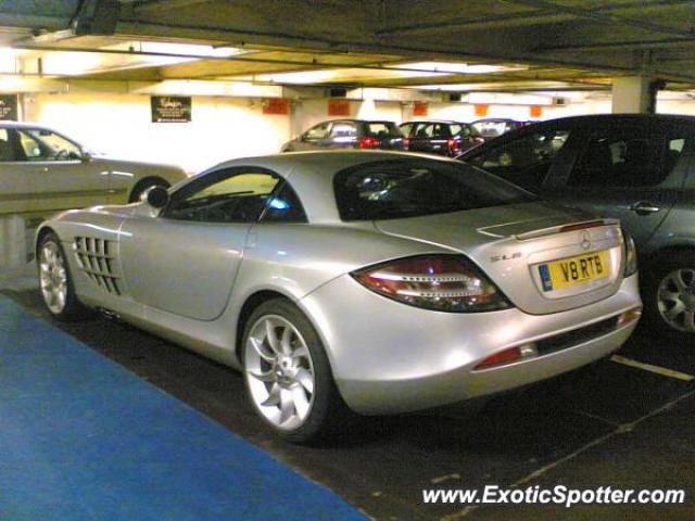 Mercedes SLR spotted in Birmingham, United Kingdom